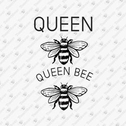 Queen Bee Boss Woman SVG Cut File