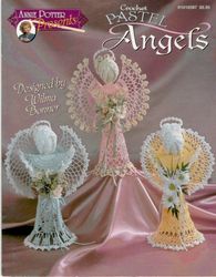 pdf copy vintage patterns crochet pastel angels