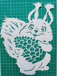 windows decoration for christmas, christmas window stencil, christmas squirrel