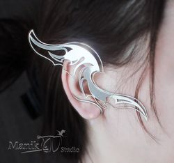 butterfly ear cuff | jewelry art | tenderness butterfly | fantasy handmade