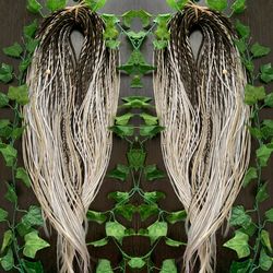 set viking classic ombre custom dreads synthetic double ended or single ended