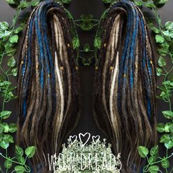 set boho dreads ombre synthetic double ended or single ended