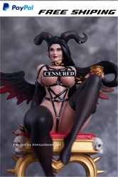 sexy succubus figurine painted scale 1/6 in stock