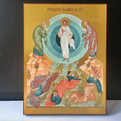 Transfiguration Of Christ | undefined High Quality Serigraph Icon On Wood | Size: 24 X 18 X 2 Cm (10"x 7")