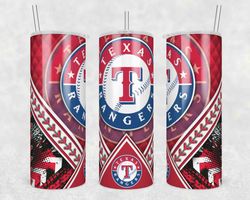 texas rangers 20oz tumbler wrap, 20oz tumbler wrap, texas rangers 20oz png, mlb baseball tumbler, mlb fan gift png