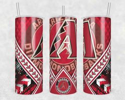 arizona diamondbacks 20oz tumbler wrap, 20oz tumbler wrap, arizona diamondbacks 20oz png, mlb baseball tumbler, mlb fan