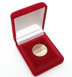 russia 2018 fifa world cup soccer commemorative token coin medal gift box