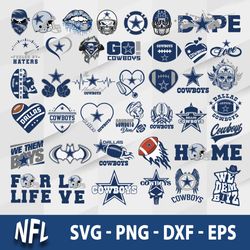 Bundle Dallas Cowboys SVG, NFL Dallas Cowboys SVG, NFL SVG, Sport SVG