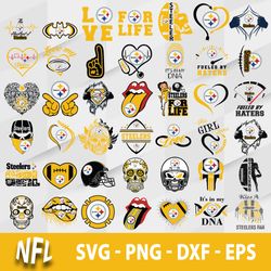 pittsburgh steelers svg  bundle, pittsburgh steelers svg, nfl svg, sport svg.