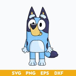 bluey dog svg, bluey svg, cartoon svg png dxf eps file.