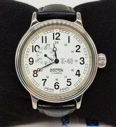 vostok retro k-43 kirovskie stainless steel 540932 brand new vintage style mechanical automatic watch