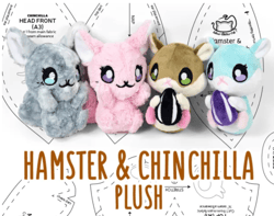 hamster & chinchilla plush