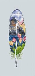 spring cross stitch pattern