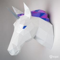 unicorn papercraft