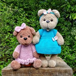 crochet patterns teddy bear, amigurumi pattern, crochet animals, plush amigurumi