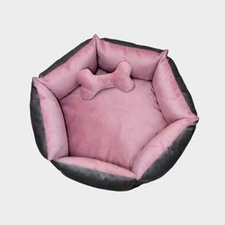 dog bed, round cat bed, cozy pet bed