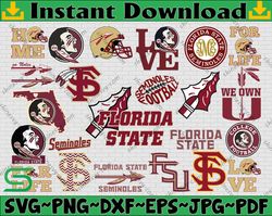 bundle 24 files florida state seminoles football team svg, florida state seminoles svg, n c a a teams svg, n c a a svg