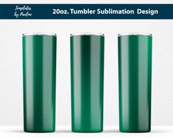 dark green ombre tumbler wrap