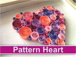 Quilling floral design templates, Paper quilling patterns