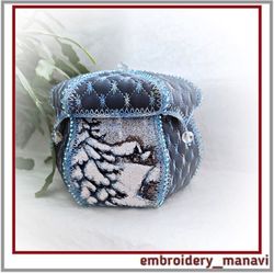 in the hoop embroidery designs, box winter