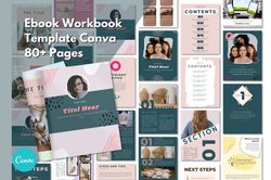 ebook workbook template canva