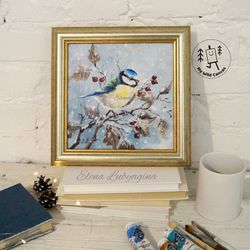 little bluebird, painting for kids room