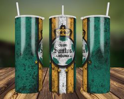 santos laguna tumbler wrap, 20oz skinny tumbler straight, sport tumbler wrap png, santos laguna grunge wrap png