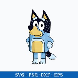 bluey bandit dad svg, bluey svg, cartoon svg png dxf eps digital file.