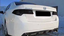 honda accord 8 diffuser rear bumper splitter spoiler 2007-2011 year.