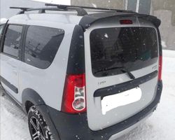 renault dacia logan mcv / lada largus rear spoiler tuning