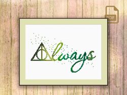 always cross stitch pattern