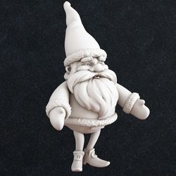 santa claus_3, home decor. figurine miniature. 3d model