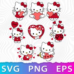 hello kitty valentines svg, hello kitty png, hello kitty png transparent, hello kitty svg cricut