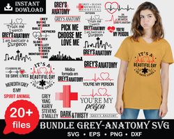 greys anatomy svg mega bundle, png, grey sloan memorial, you are my person digital download