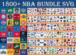 new nba svg bundle 1800 file nba svg, eps, png, dxf for cricut, silhouette