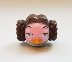 angry birds star wars princess leia egg surprise mini toy top pen figurine