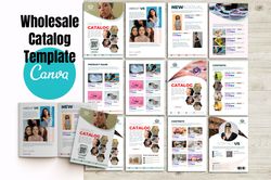 wholesale product catalog line sheet template