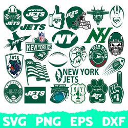 New York Jets Football Team Svg, New York Jets Svg, New York Jets Svg, Clipart Bundle, NFL teams, NFL svg, NFL logo