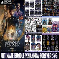 ultimate black panther bundle svg, png dxf, black panther vector fil