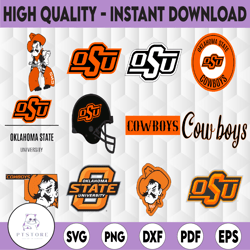 12 files oklahoma state cowboys football svg ,sport svg, football svg, ncaa sports svg