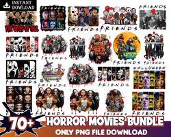 horror movies characters png bundle, halloween designs for print, bundle png, digital download