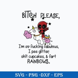 bitch please, i'm so fucking fabulous svg, funny svg png dxf eps digital file