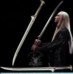 thranduil sword the hobbit from the lord of the rings monogram sword