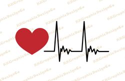 heartbeat svg ekg svg heart beat svg nurse life svg nursing svg healthcare svg doctor svg medical svg