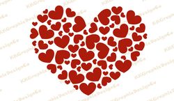 hearts in heart svg hearts in heart clipart hearts in heart png hearts in heart dxf hearts in heart vector