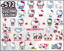 hello kitty bundle svg, hello kitty svg eps png,  for cricut, instant download