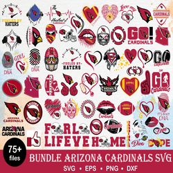 75 arizona cardinals svg bundle, arizona cardinals svg, sport svg, nfl svg, png, dxf, eps digital file