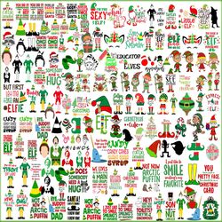 buddy the elf svg bundle, christmas buddy the elf svg png dxf, buddy the elf cutfile, buddy the elf clipart