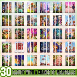 cloudy with a chance of meatballs tumbler - cloudy with a chance of meatballs png - tumbler design - digital download