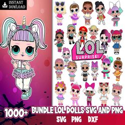 1000 mega baby svg png bundle, layered lol dollz baby svg, cute baby, lol bab